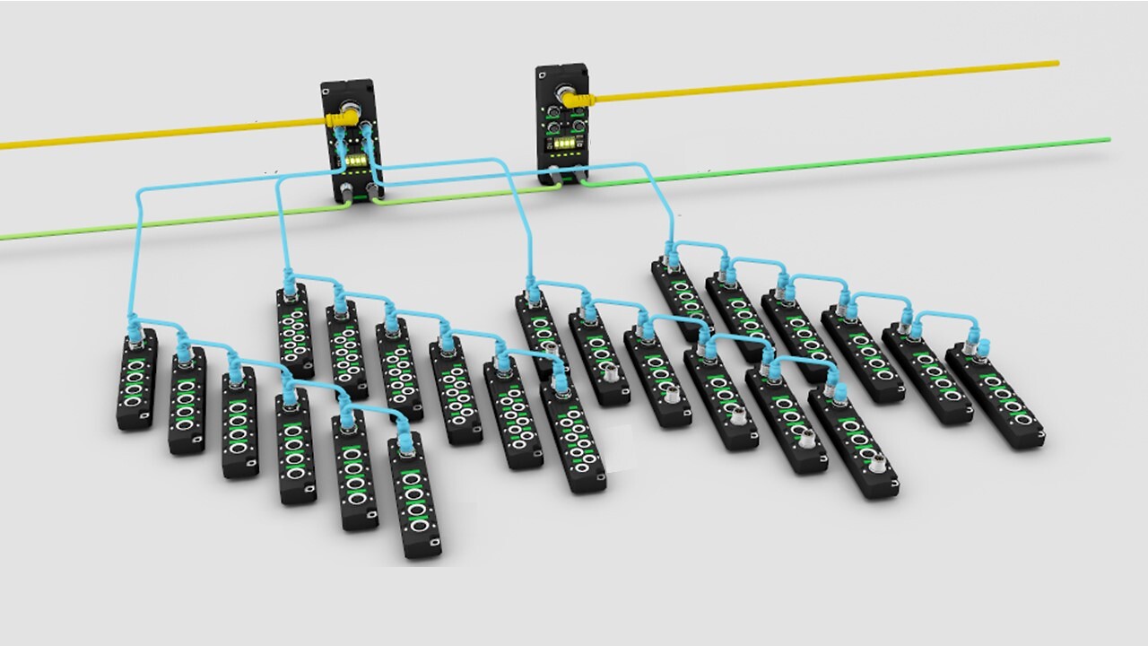 IP67 Hajautettu I/O