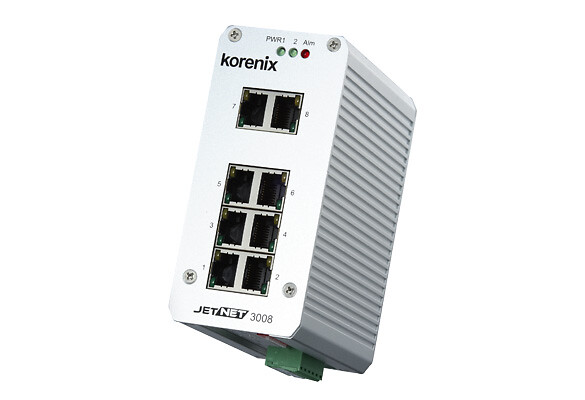 Ethernet kytkin Fast JetNet 3008 8 porttia