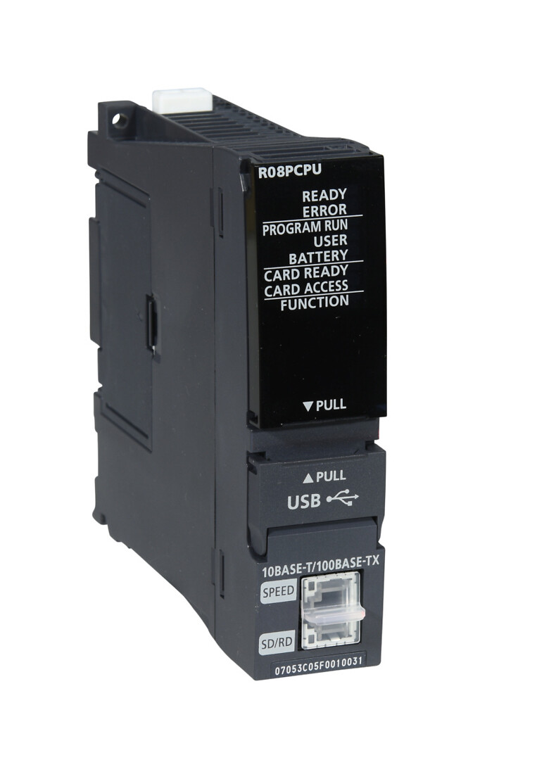 Prosessikeskusyksikkö R08PCPU 4096 I/O 80K steps Ethernet USB