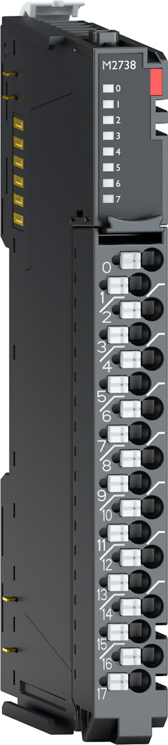 Lähtömoduuli AO 8PTs MOS Rele, 240VDC/AC, 0.5A, 18RTB