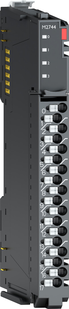 Lähtömoduuli AO 4PTs Relelähtö, 24VDC/2A, 240VAC/2A, 18RTB