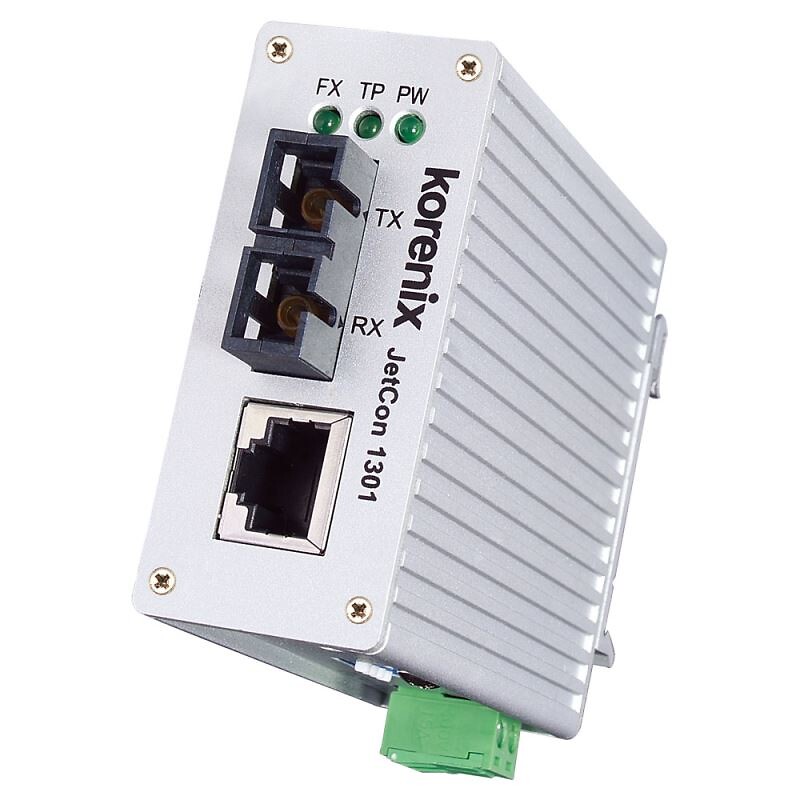 Mediamuunnin JetCon 1301-m 10/100TX -100FX, Slim, MMF, -25~70℃