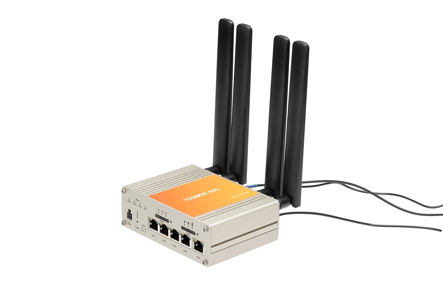 TOSIBOX® 695 – 5G LTE WiFi 70Mb VPN 1Gb LAN IP30