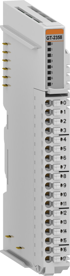 Lähtömoduuli DO 8PTs Sink 24VDC/0.5A Multi-Com 18RTB (Max. 4A)