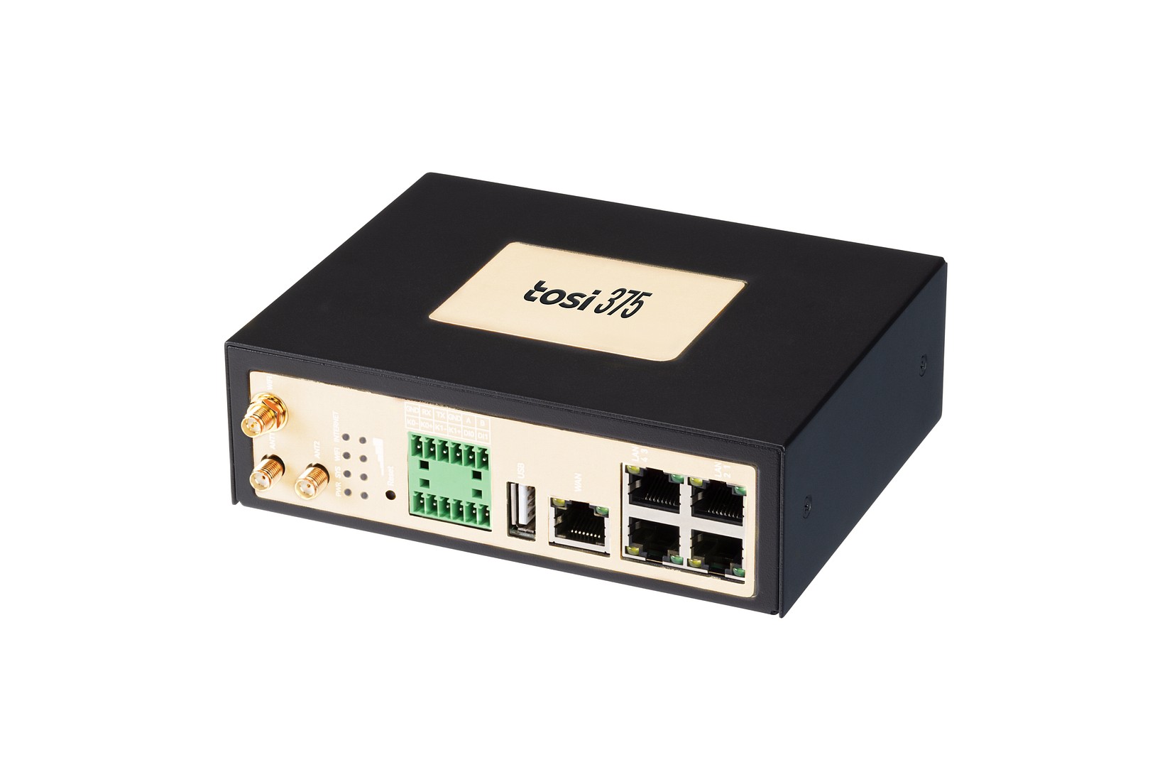TOSIBOX® 375 – 10Mb VPN 100MbLAN LTE WIFI IP30