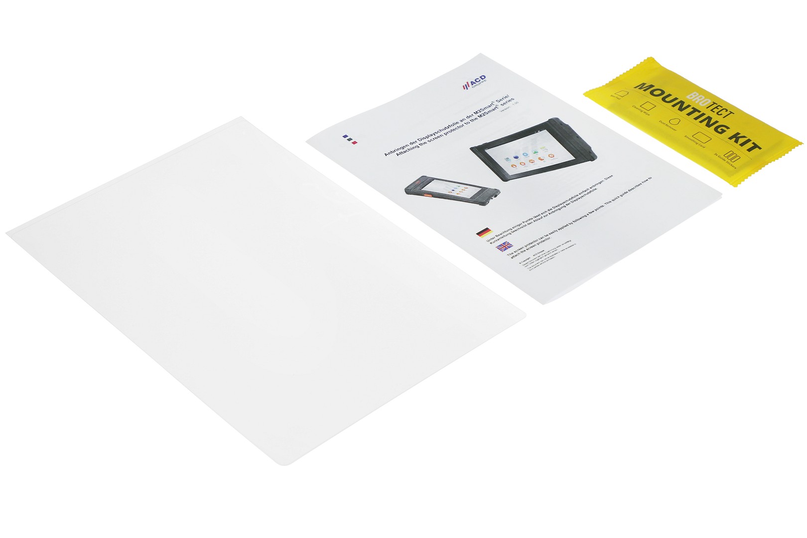 Näytönsuojakalvo M2Smart® HMI 10.1" kirkas AirGlass, kovuus 9H