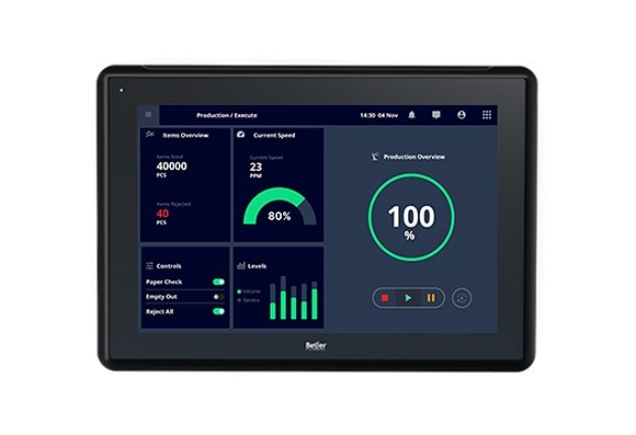 Operointipääte X3 pro 15 web HTML5 web client 15" näyttö 1280×800 Quad Core CPU