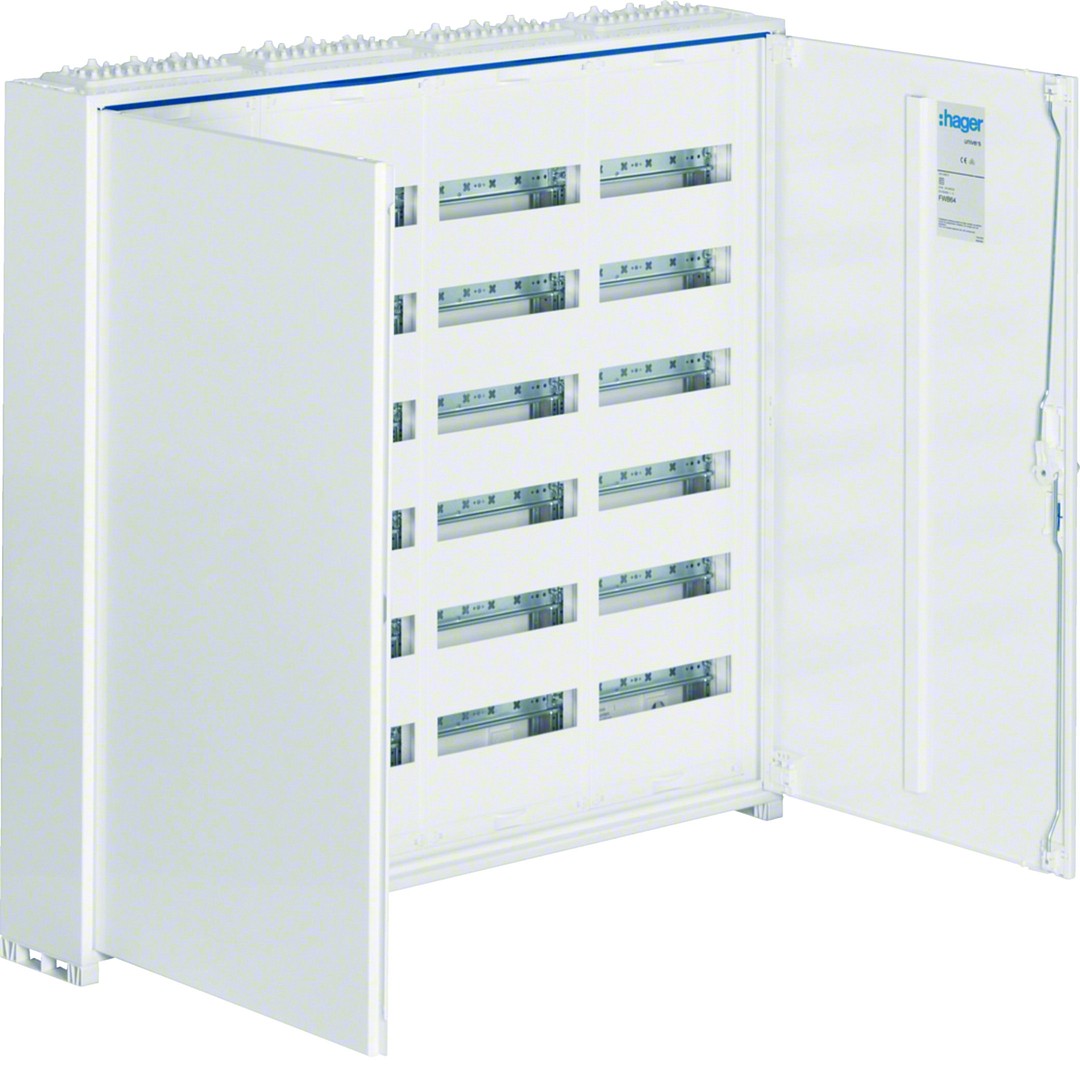 Jaotuskilp FWB Univers, pinnap., 288 moodulit, PE/N, IP44