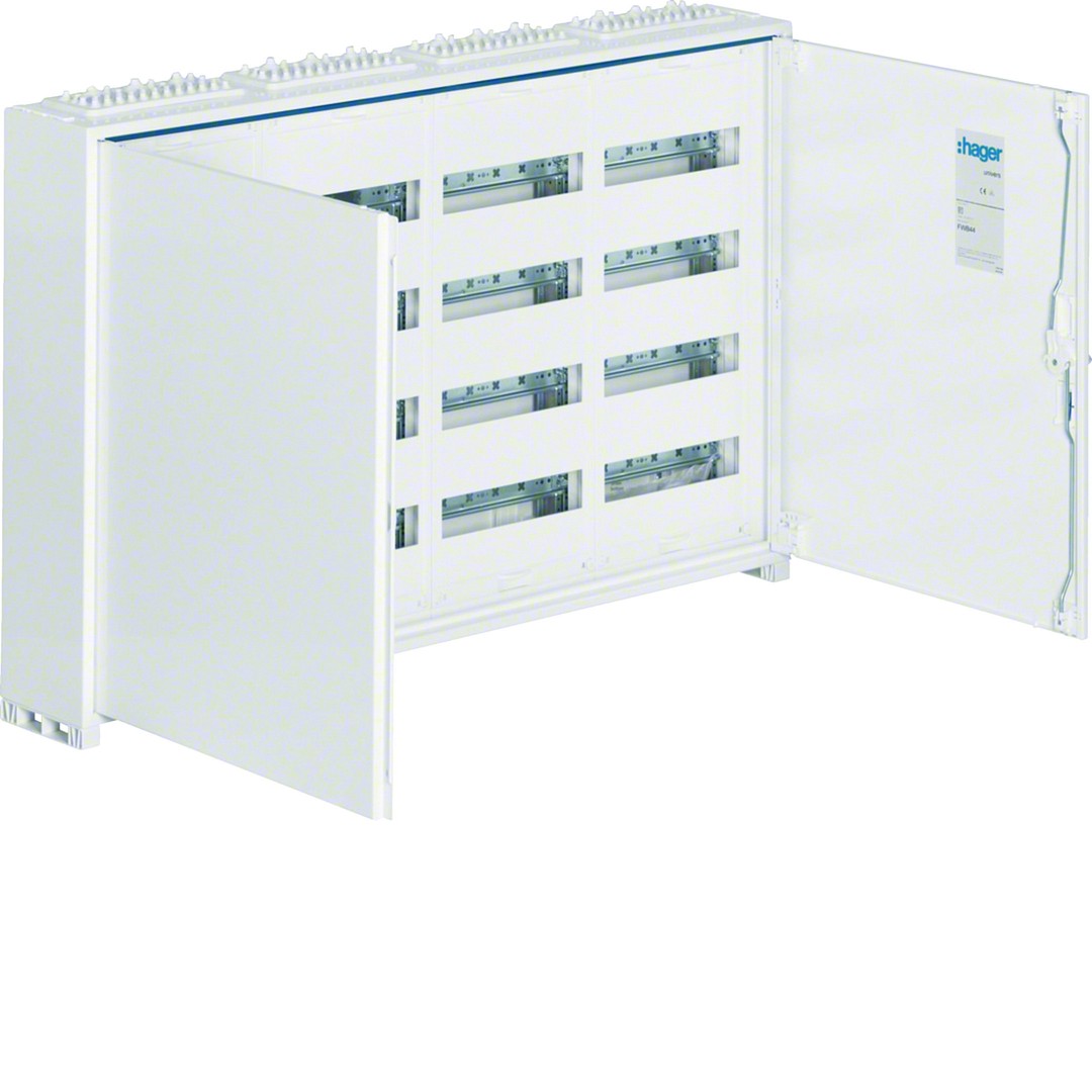 Jaotuskilp FWB Univers, pinnap., 192 moodulit, PE/N, IP44