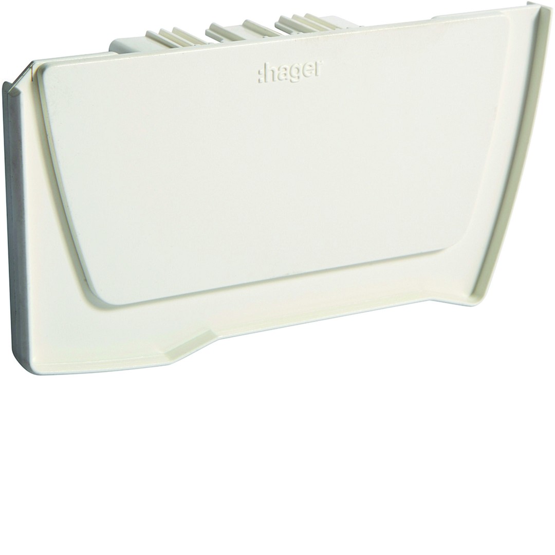 GBD 50x100mm kaablikanali otsatükk, halogeenivaba, RAL9016