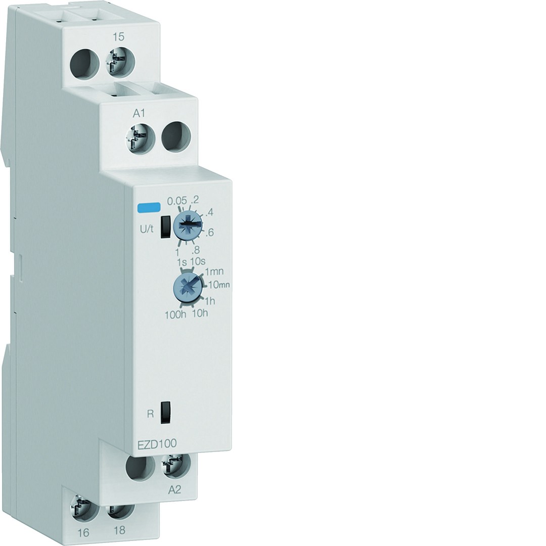 Aegrelee ON, 8A, 230V, 1 sek – 100 h, 1 moodul