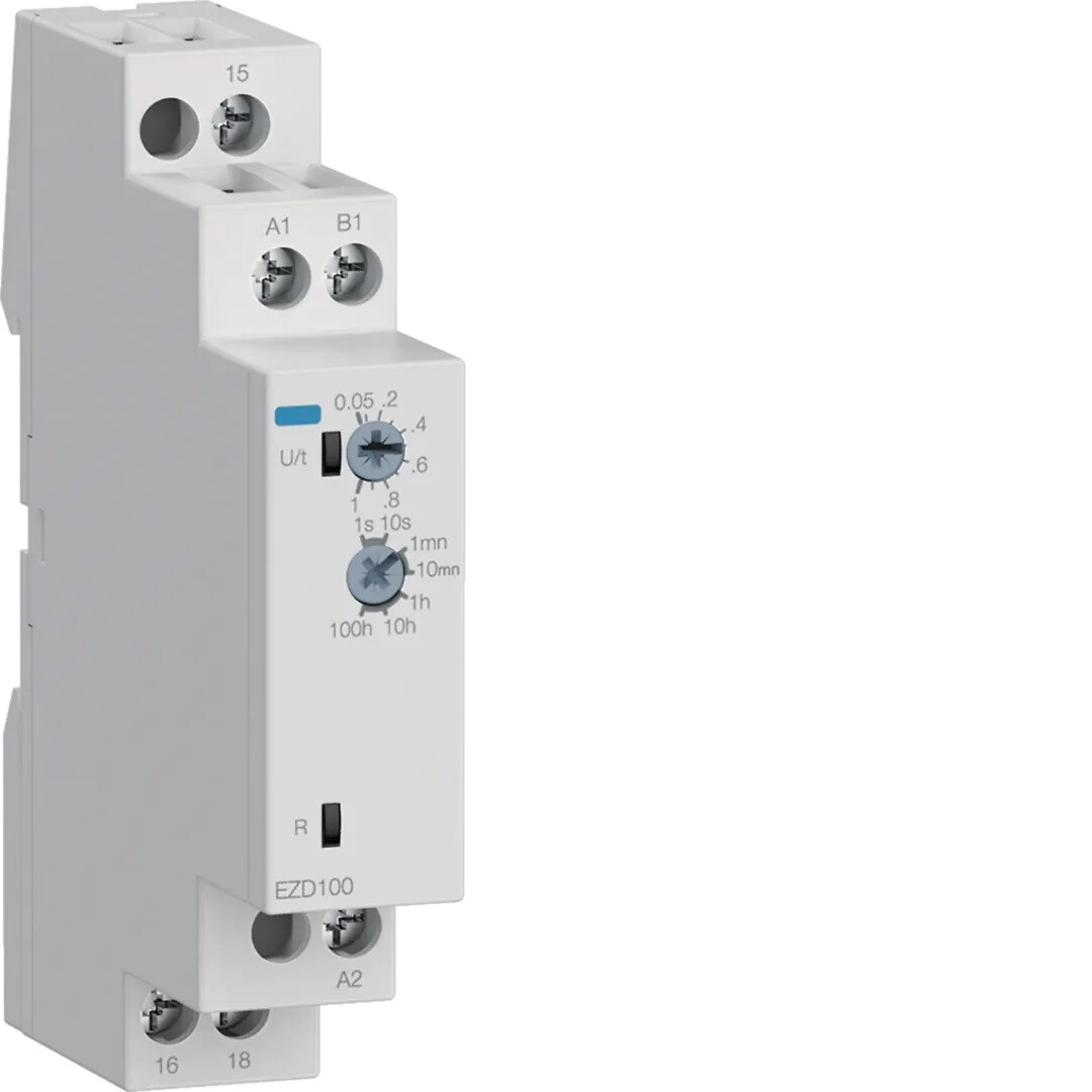 Aegrelee ON, 8A, 230V, 1 sek – 100 h, 1 moodul