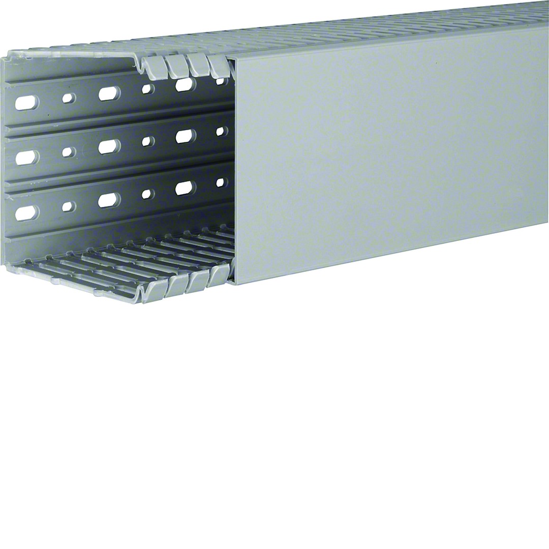 Traadistuskarbik BA7 100×100 mm, PVC, RAL7030