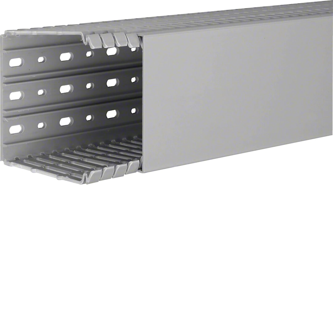 Traadistuskarbik BA7 100×100 mm, PVC, RAL7030