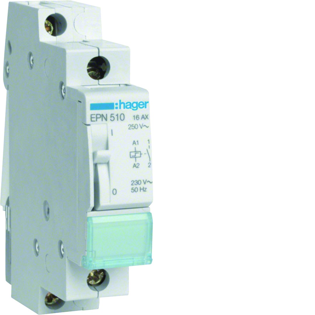 Impulssrelee 16A, 1NO, 230V (230VAC/110DC)