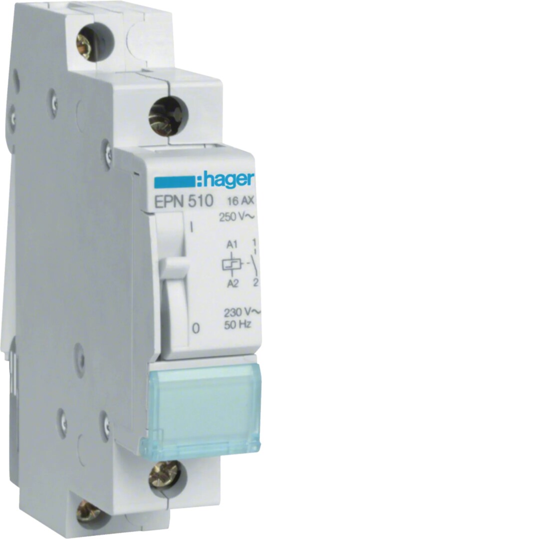 Impulssrelee 16A, 1NO, 230V (230VAC/110DC)