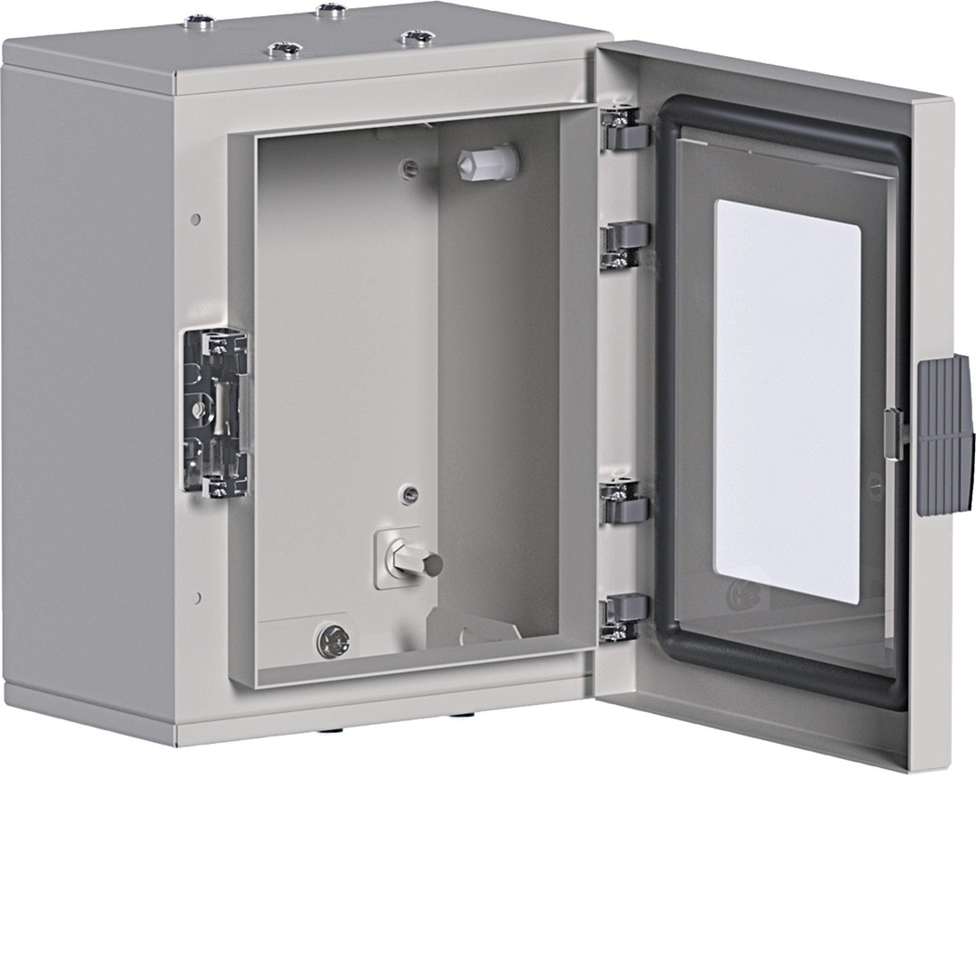 Jaotuskilp Orion Plus, aknaga, 250x200x160 mm, metall, IP65
