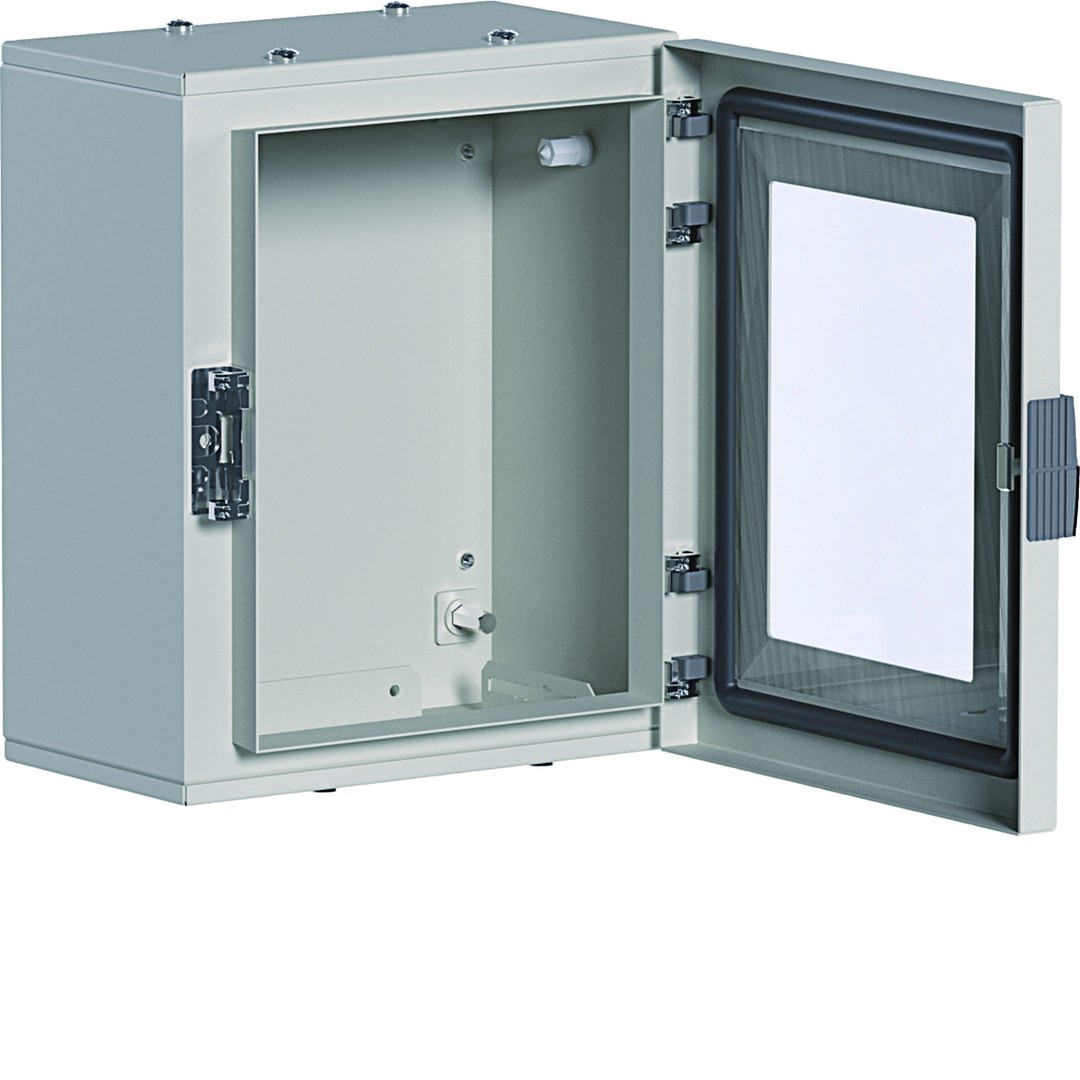 Jaotuskilp Orion Plus, aknaga, 300x250x160 mm, metall, IP65