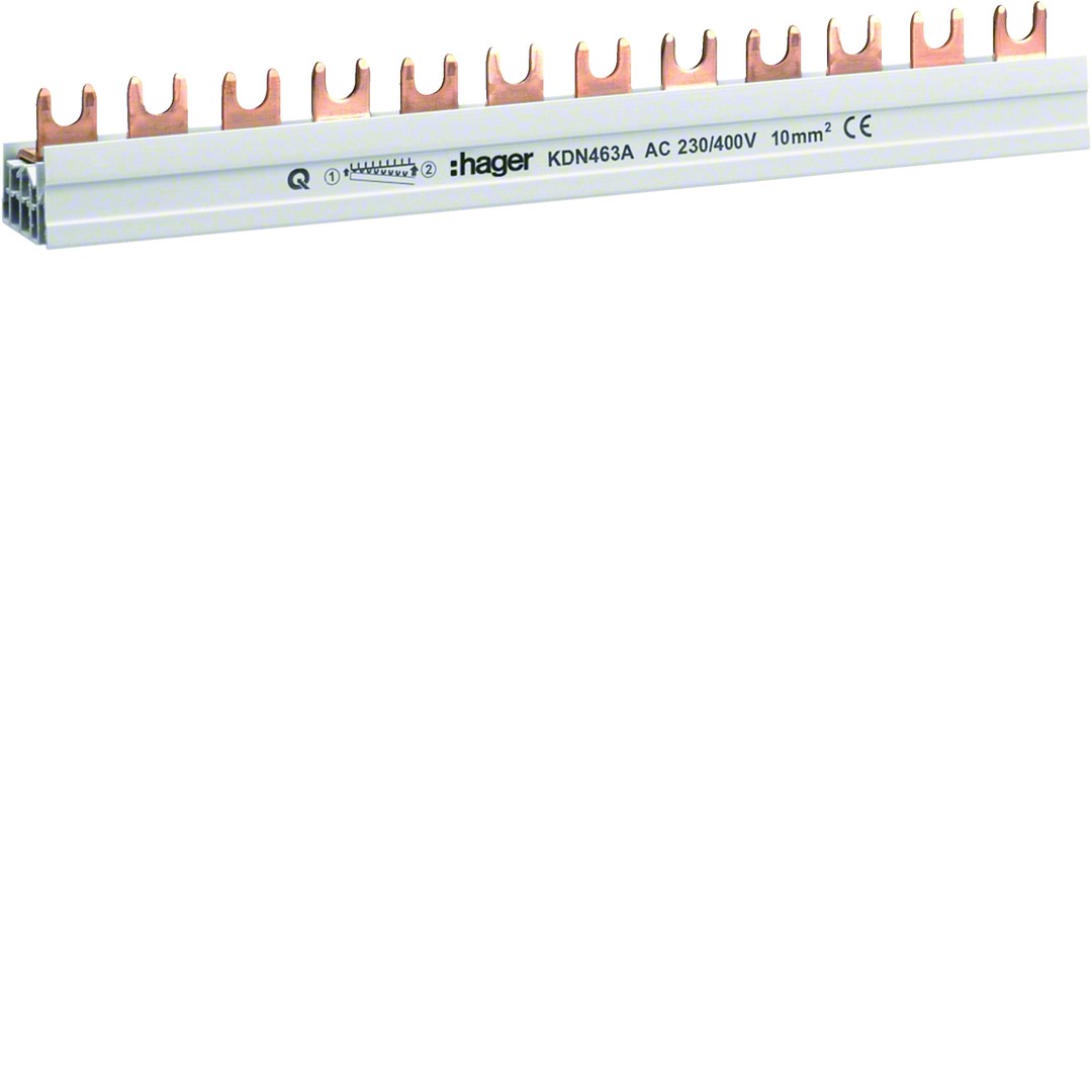 Voolulatt 4P, 63A, 10mm², 12M