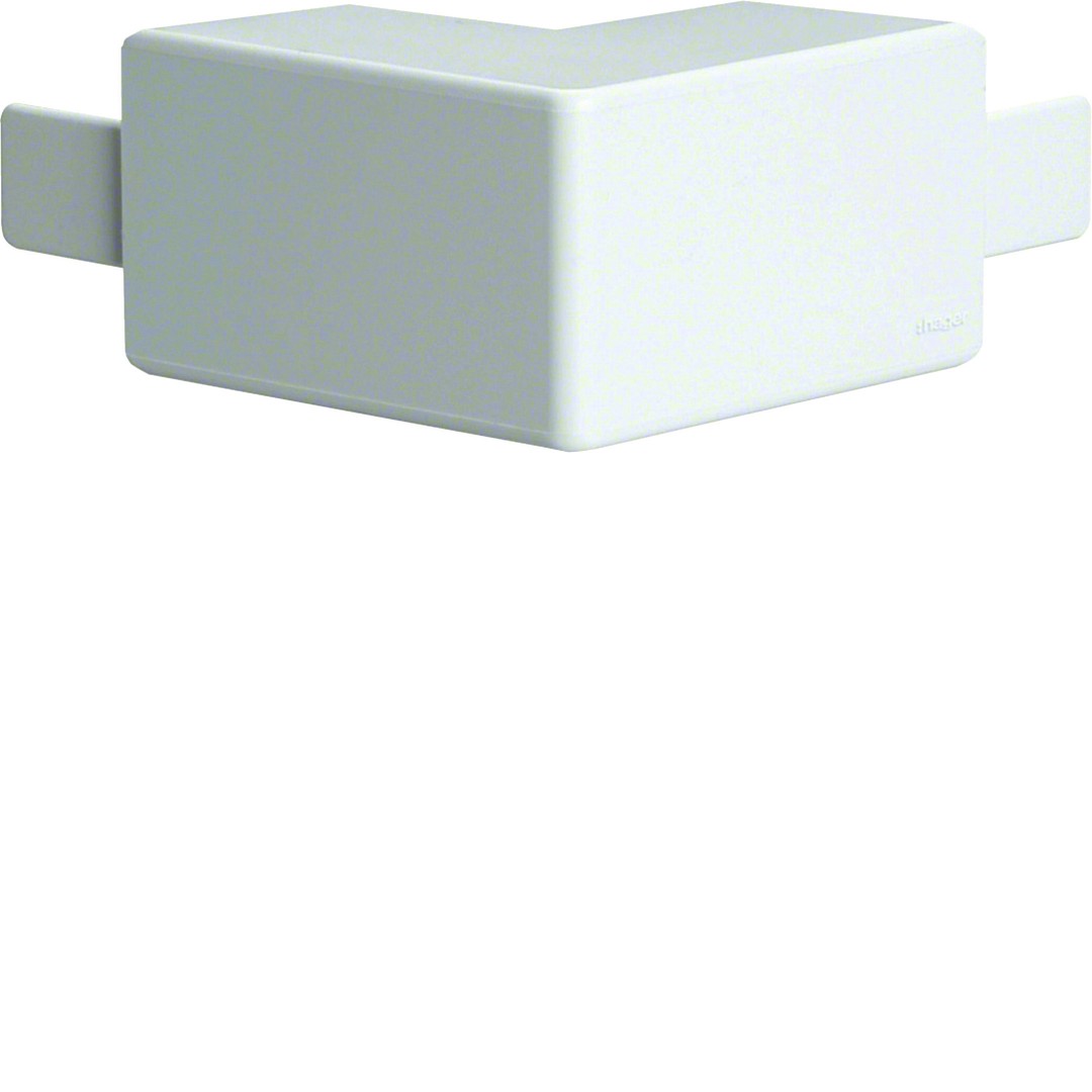 Välisnurk LF 40×40 mm, halogeenivaba, RAL9016
