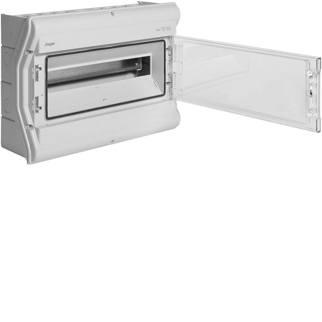 Moodulkilp Vector, pinnap., 1×18 moodulit, PE/N, IP65