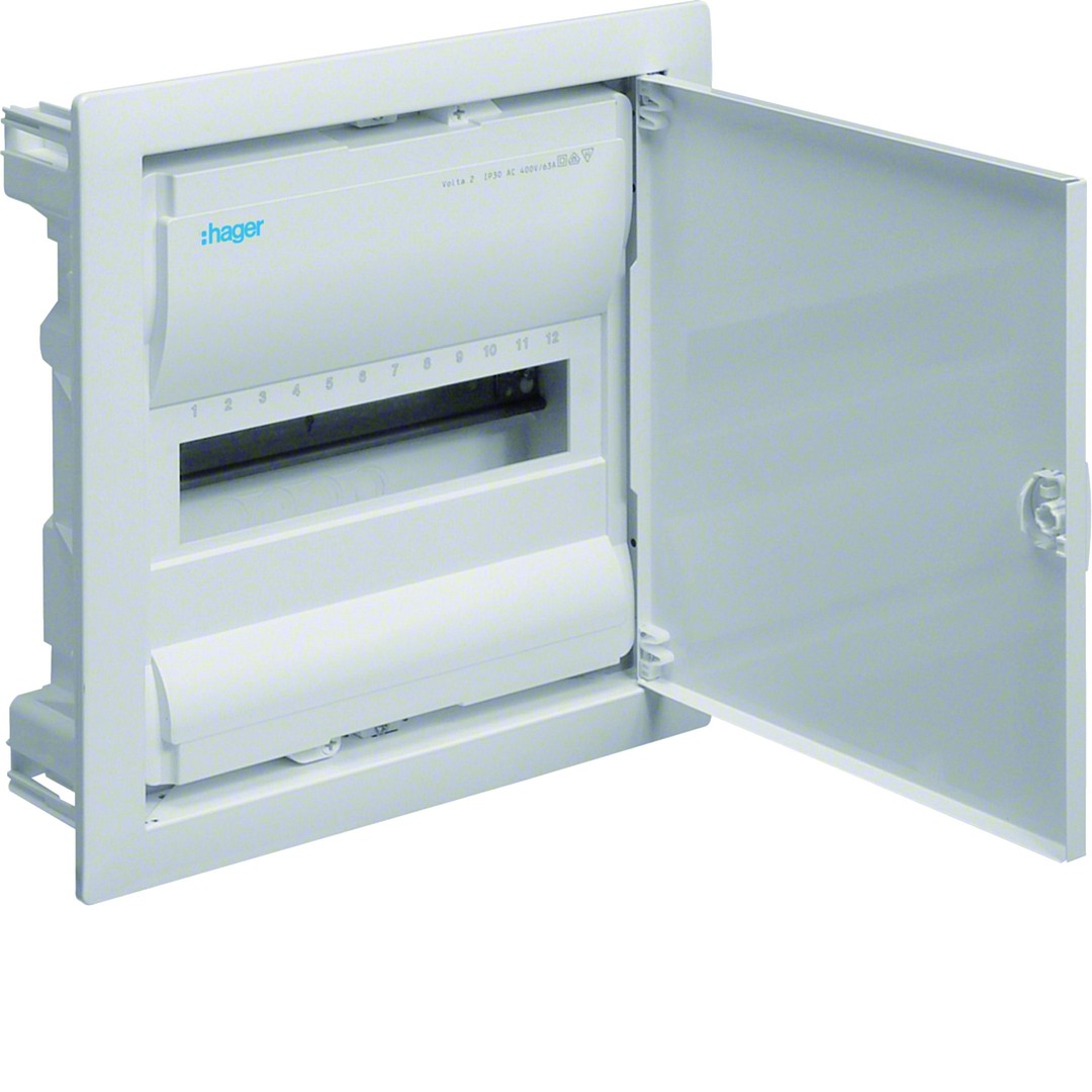 Moodulkilp Volta süvis, 1×12 moodulit, IP30, valge