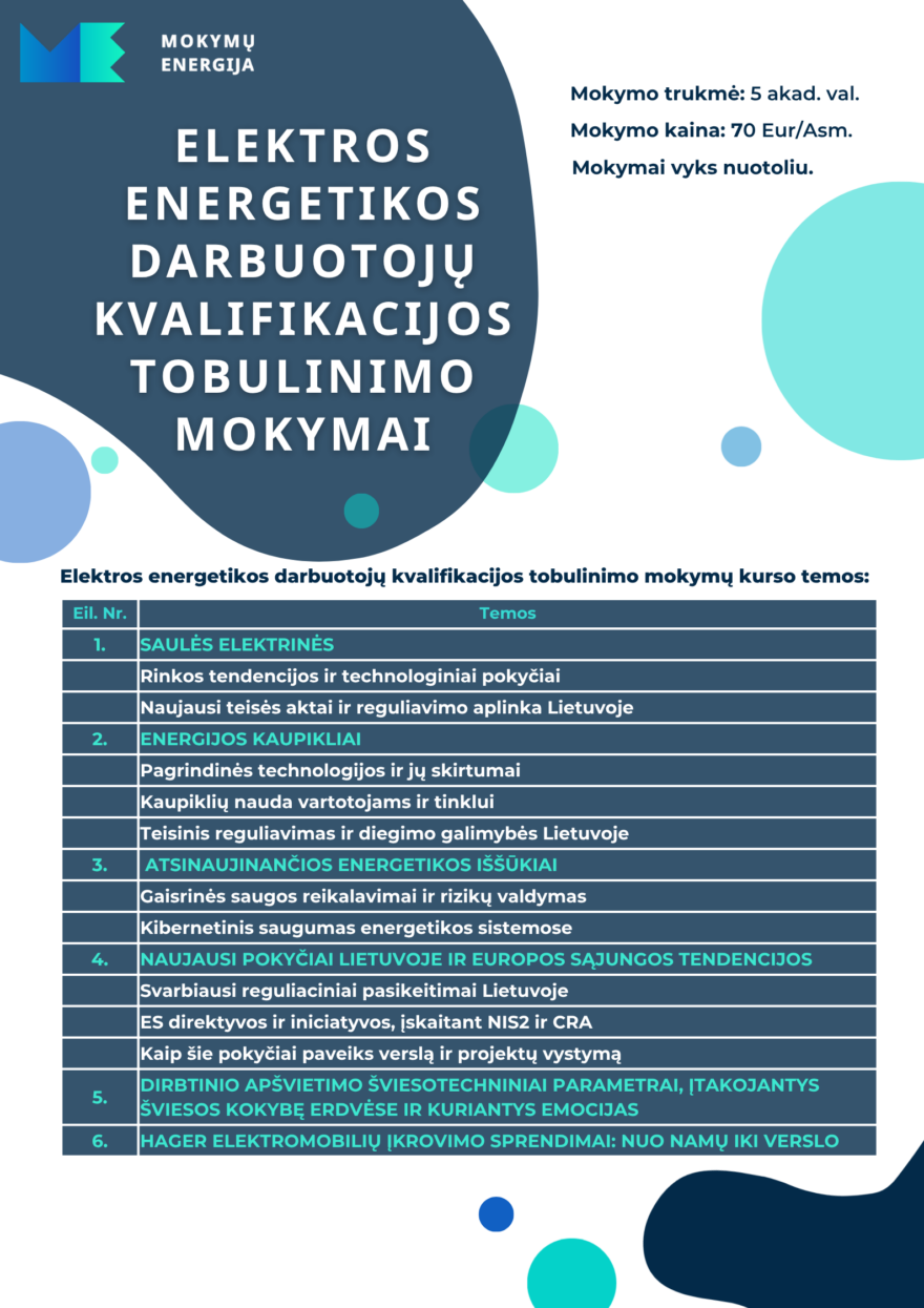 mokymai_elektros_energetikos darbuotojams