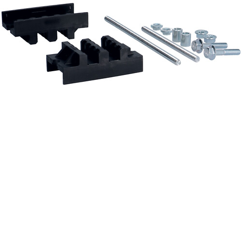 Srovėlaidžio tvirtinimo komplektas 2x (3P+N), 10mm storio