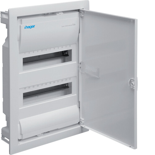 Įleidžiamas skydelis, IP30, 2×12, Volta