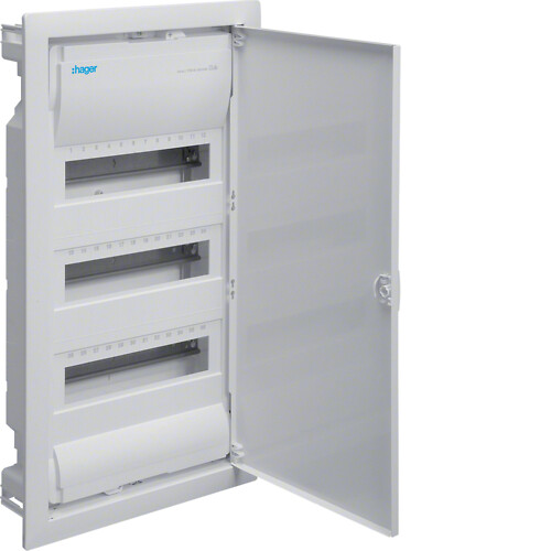 Įleidžiamas skydelis, IP30, 3×12, Volta