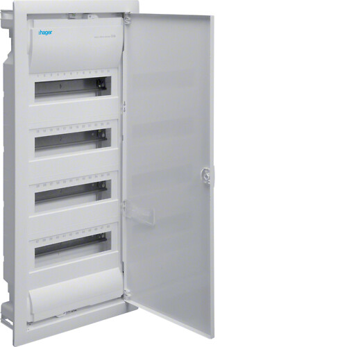Įleidžiamas skydelis, IP30, 4×12, Volta