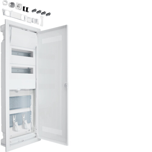 Skydelis su perforuotomis  plastiko durimis, 2 mod., +2 mm, Volta Hybrid