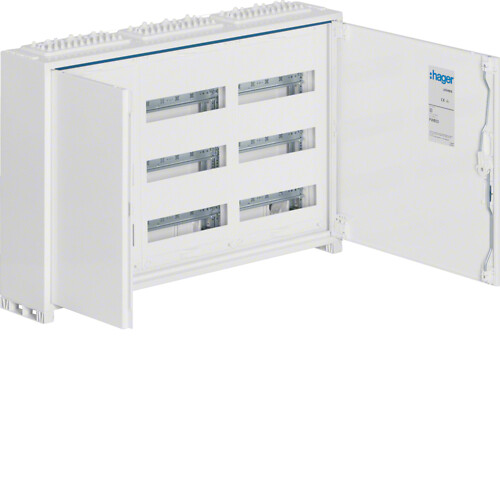Paskirstymo skydas, FW, 500x800x160 mm, 108 mod., IP44