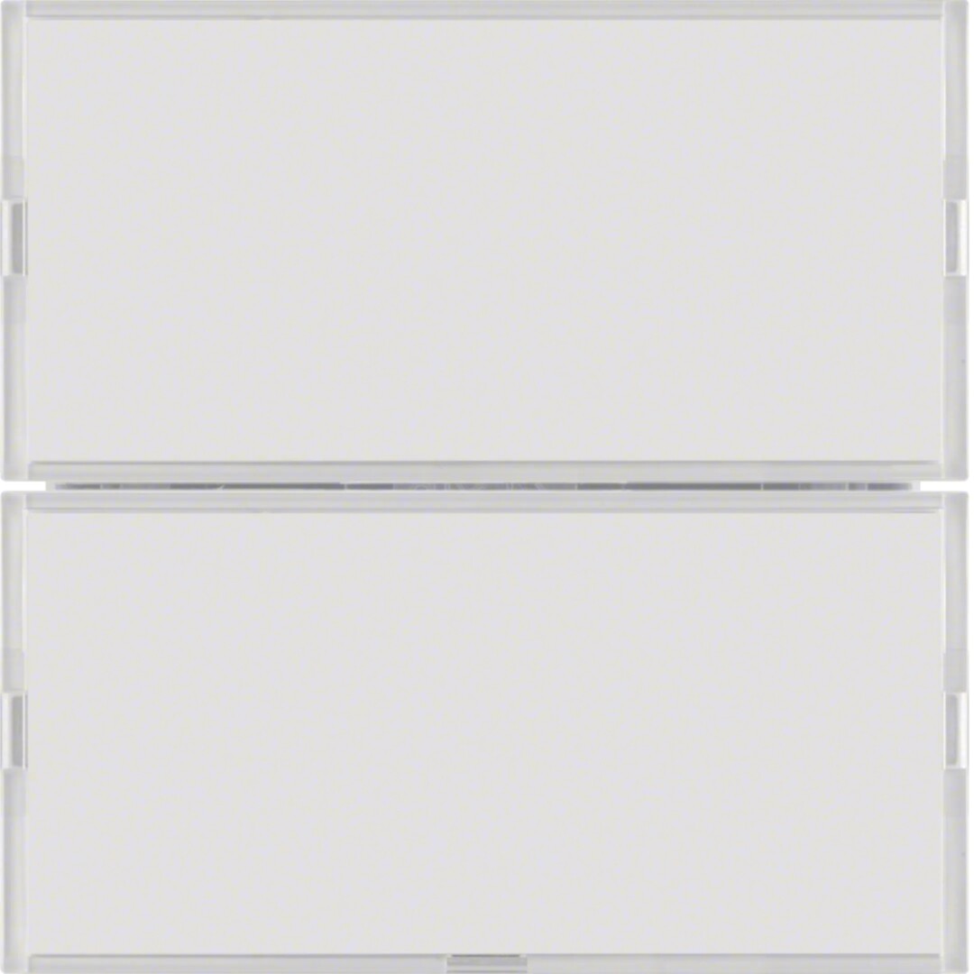 Dvigubas mygtukas, Berker S1/ B3/ B7, Comfort KNX, baltas