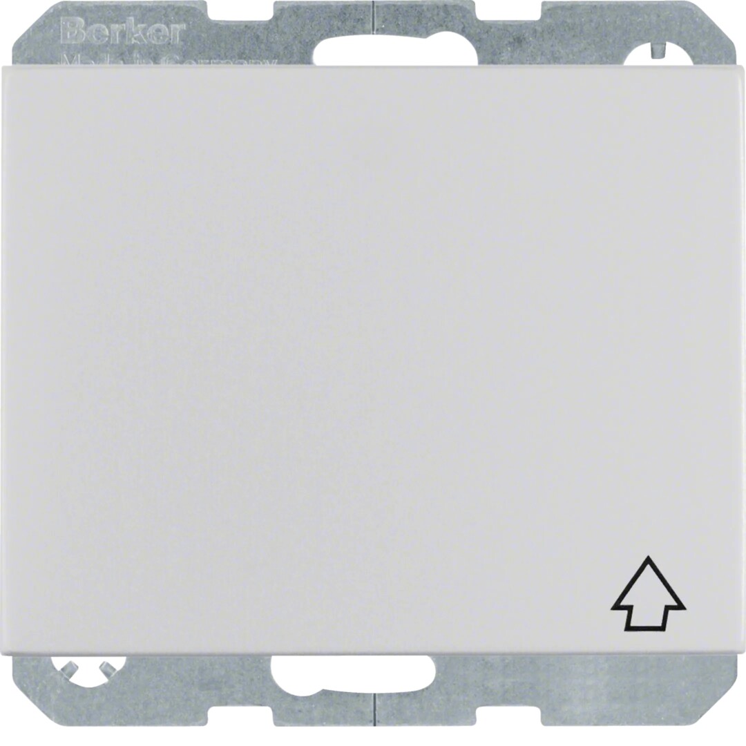 Schuko lizdas  QC„Safety Plus“su dangteliu Berker K5 aliuminis