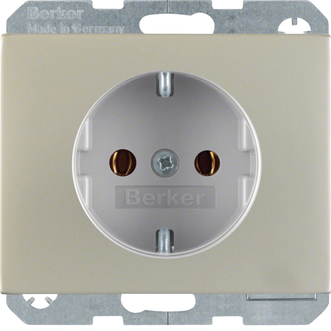 Schuko lizdas QC, Berker K1/K5, nerūdijantis plienas