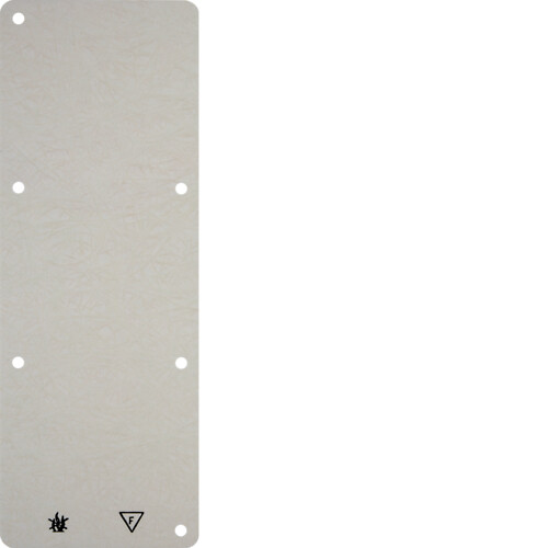 Trivietis adapterio dugnas, v/t., Berker Q1, baltas