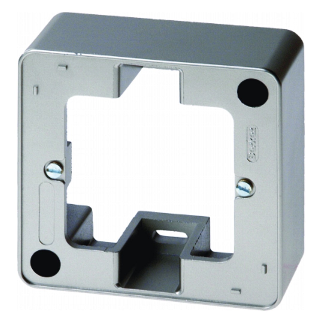 Vienvietis adapteris, v/t., Berker Q1, lakuotas antracitas velvetas