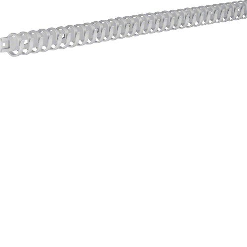 Perforuotas kanalas VK-Flex 22x24mm L=250mm hfr, šviesiai pilkas RAL7035