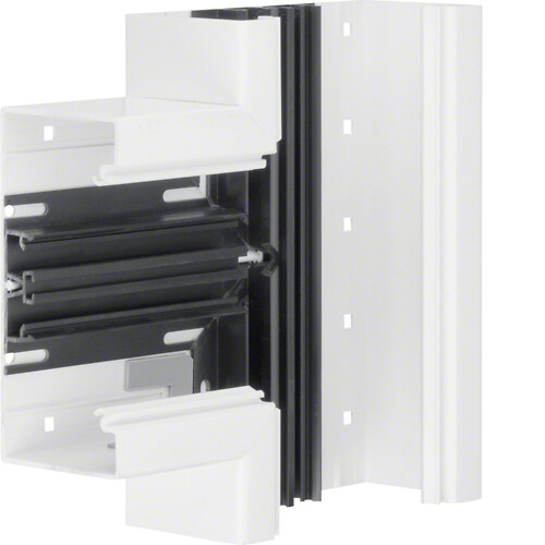 Jungtis T formos kanalui BR 85×170 mm, baltas RAL9010