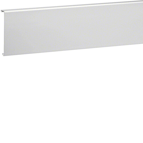 SL grindjuostinio kanalo dangtis, 20×115 mm, baltas, RAL9010