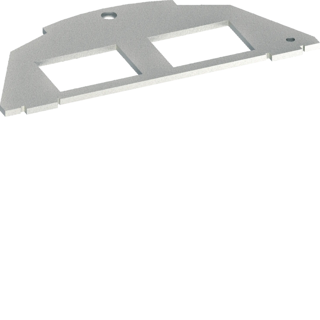 Montavimo plokštė Large Keystone, tipas 05, 20,1×14,8, dviejų lizdų