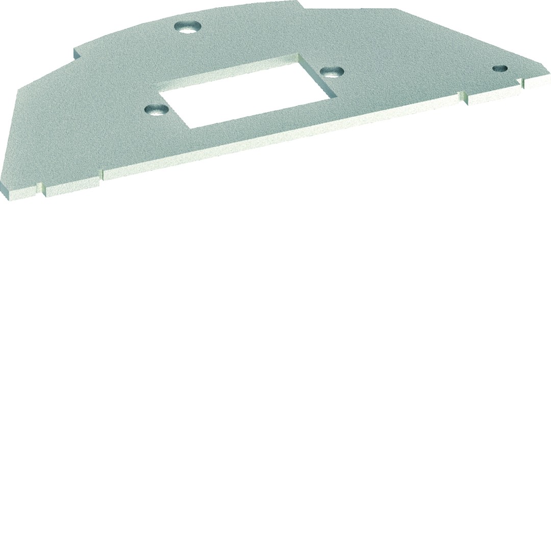Montavimo plokštė D-Sub9, tipas 030, 12,8×21, vieno lizdo