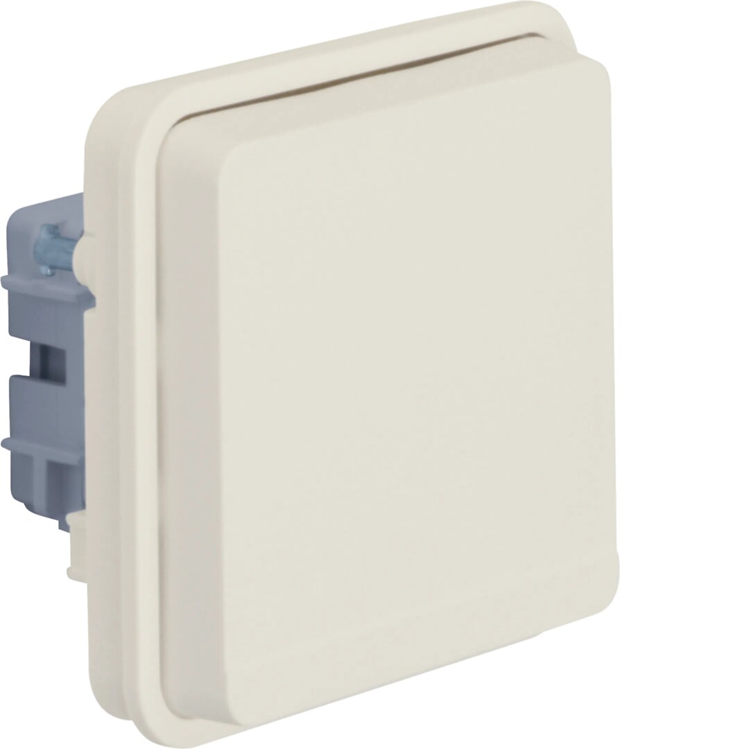 WNA160B Schuko lizdas su dangteliu "Safety Plus" p/t IP55, baltas matinis