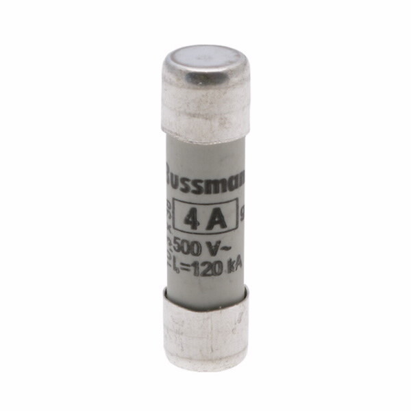 Cilindrinis saugiklis, 10×38 mm, 4A, gG, 500V, AC tipas