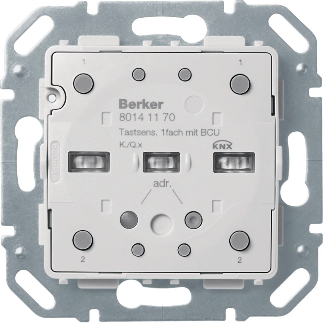 KNX mechanizmas mygtukui, 1 klavišo, Berker