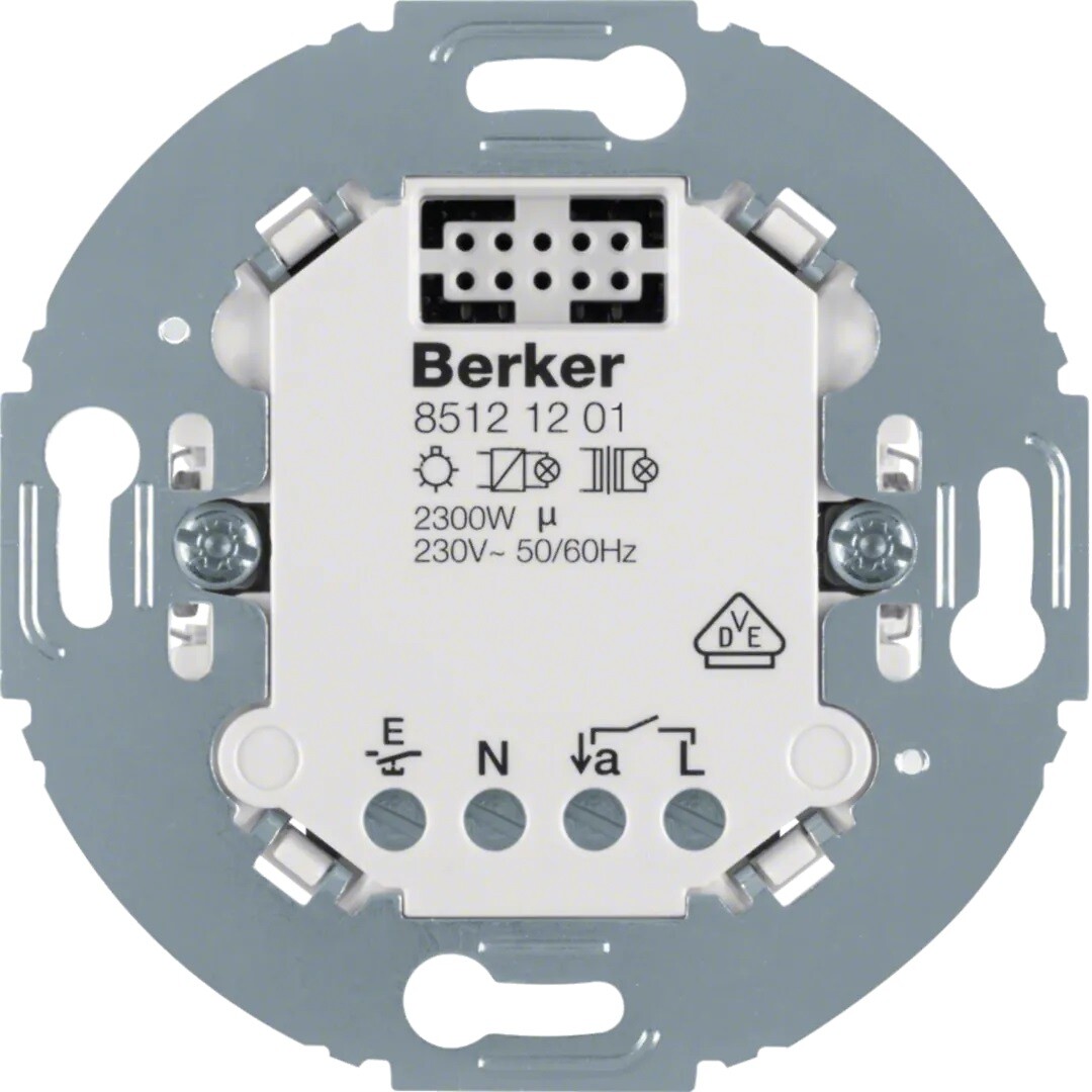 Elektroninis komutacinis, relinis įdėklas, tinka ir KNX Radijas, Berker