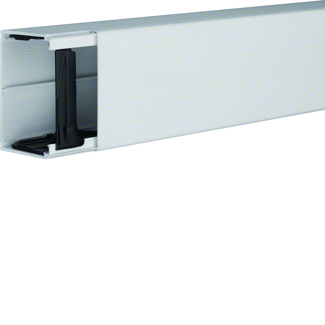 Kanalas PVC su dangčiu, 60×90 mm, šviesiai pilkas, RAL7035