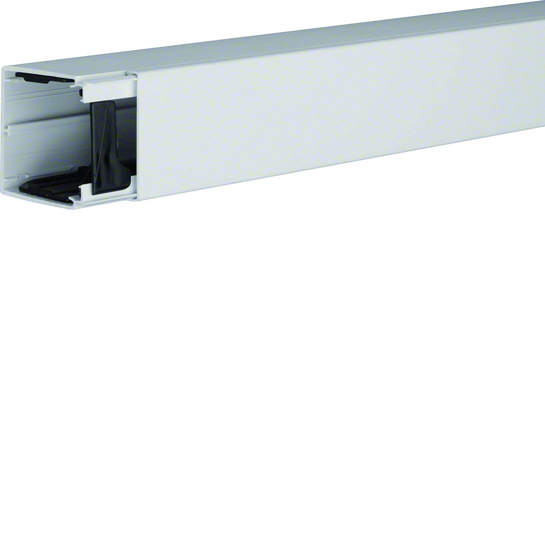 Kanalas PVC su dangčiu, 60×60 mm, šviesiai pilkas, RAL7035