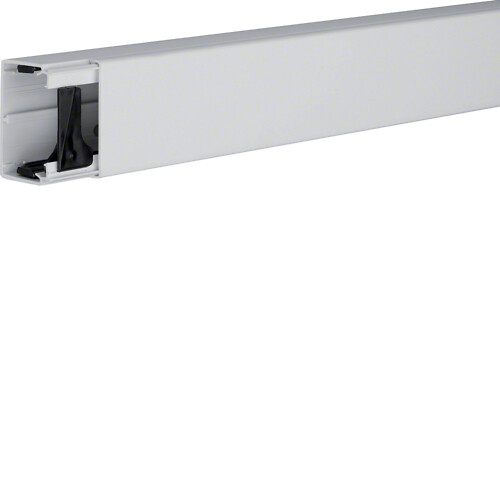 Kanalas PVC su dangčiu, 40×60 mm, šviesiai pilkas RAL7035